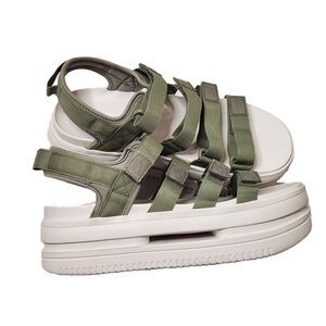 Nike Icon Classic Sandal Women’s 11 Light Army Jade Horizon